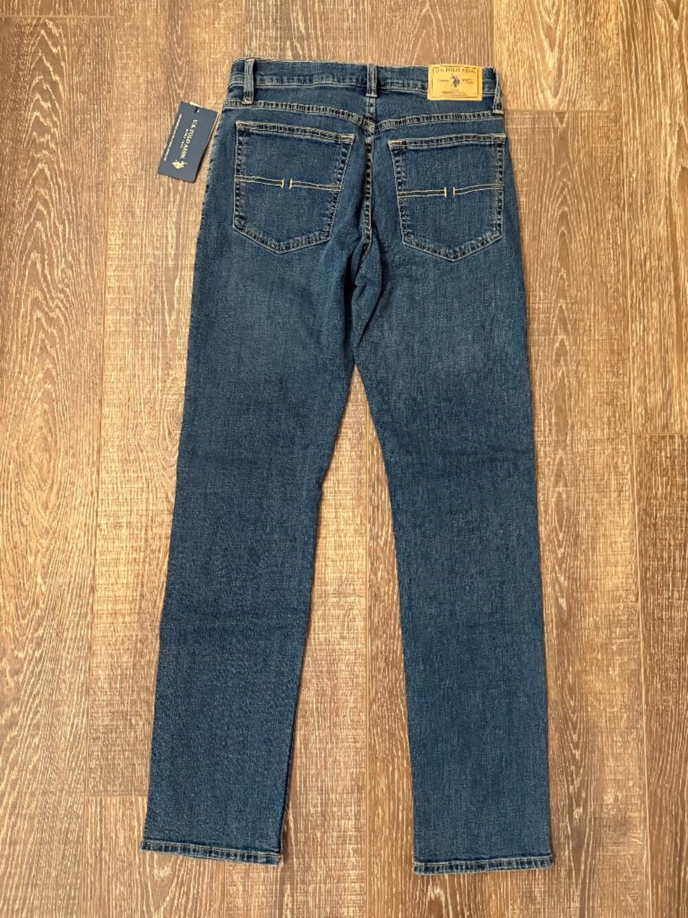 U.S Polo Assn. Slim Straight Jeans-30x32